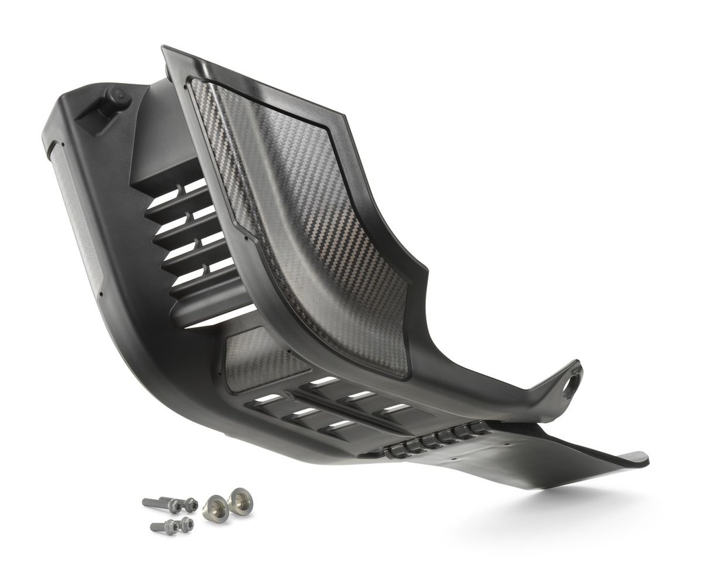 FACTORY SKID PLATE WITH LINKAGE PROTECIO