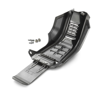 FACTORY SKID PLATE WITH LINKAGE PROTECIO