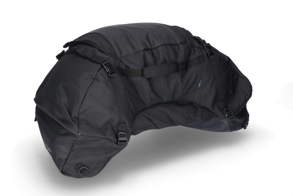 ION L bag 50 l. černý. 600D Polyester / Soft-Vinyl.