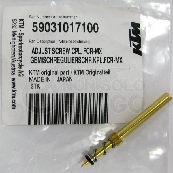 ADJUST SCREW CPL. FCR-MX