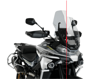CFMOTO 800MT Zvýšené plexi Puig_ČIRÉ