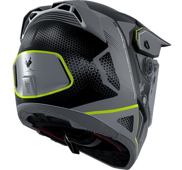Enduro helma AXXIS WOLF DS roadrunner B2 M/58 lesklá šedá - poslední kus