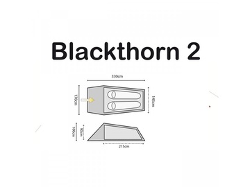 HIGHLANDER Blackthorn 2 Stan zelený