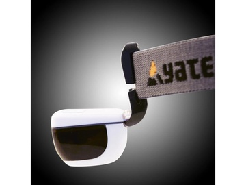 YATE VEGA Čelová lampa bílá