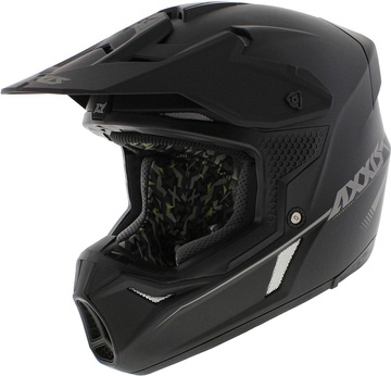 Motokrosová helma AXXIS WOLF ABS XL/61-62 solid matná černá - poslední kus
