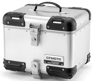 CFMOTO 450MT/800MT hliníkové boxy (sada) - stříbrná