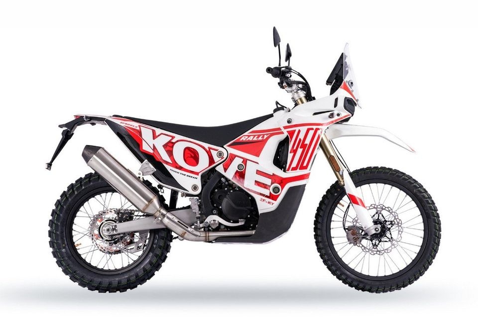 KOVE 450 Rally - červená
