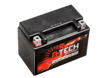 BATERIE 12V, YTX9-BS GEL, 8AH, 135A, BEZÚDRŽBOVÁ GEL TECHNOLOGIE 150X87X105, A-TECH (AKTIV