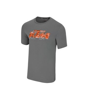 LOGO TEE GREY 