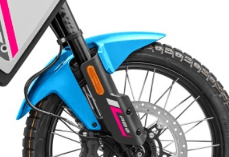 CFMOTO 450MT nízký přední blatník (modrý)