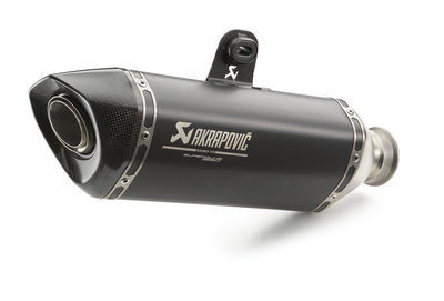AKRAPOVIC SLIP-ON BLACK