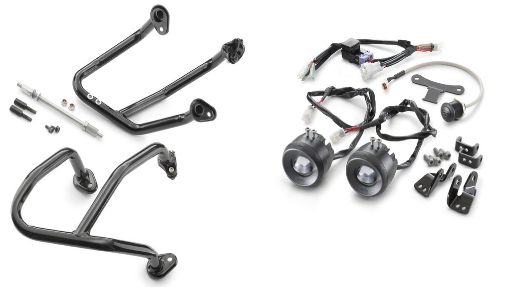 CRASH BAR-SUPPLEMENTARY HEADLIGHT KIT