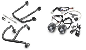 CRASH BAR-SUPPLEMENTARY HEADLIGHT KIT