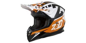 přilba X1.9, ZED (oranžová/černá/bílá) M