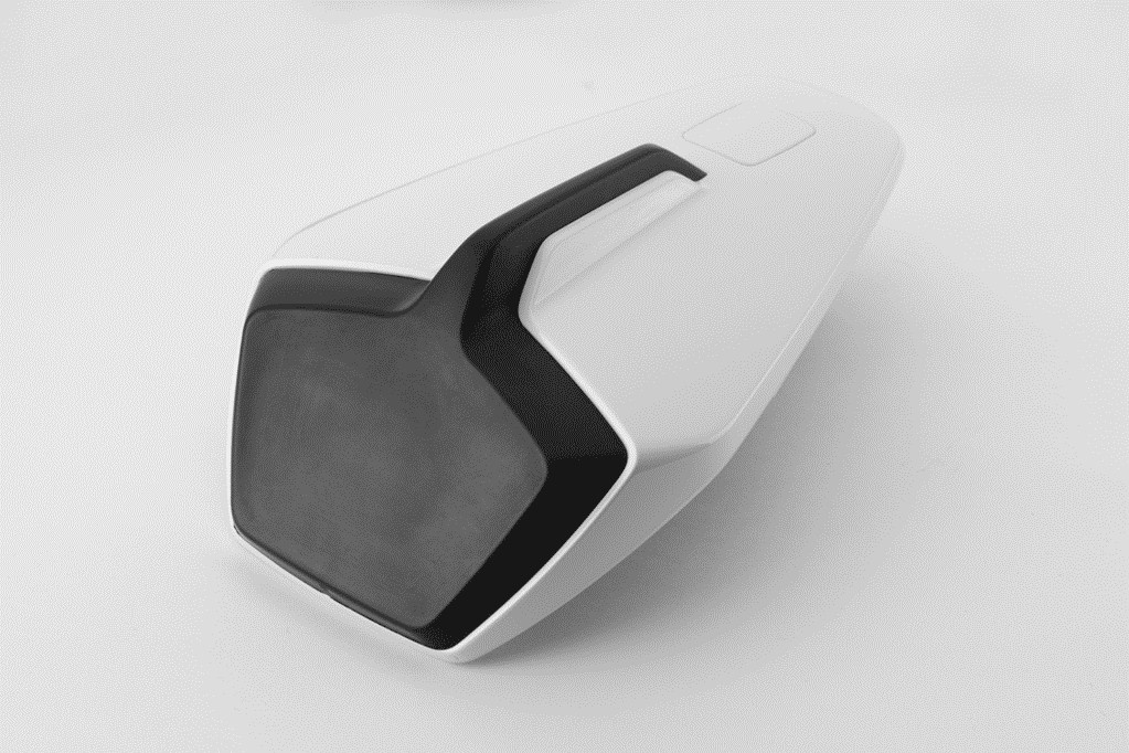 CFMOTO 675SR/NK kryt sedla spolujezdce (Nebula White)