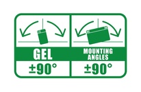 Baterie 12V, YIX30L-BS GEL, 12V, 30Ah, 400A, bezúdržbová GEL, 165x125x175, A-TECH