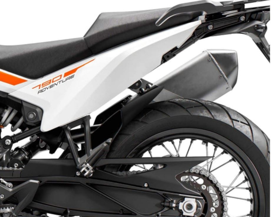 Nástavec zadního blatníku PUIG 21160J matná černá