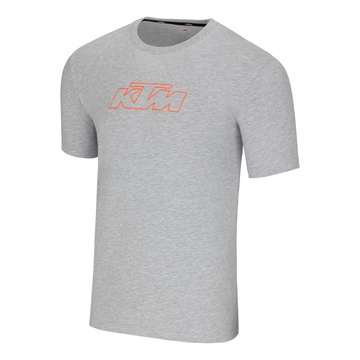 ESSENTIAL TEE LIGHT GREY MELANGE