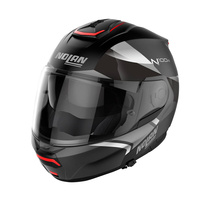 Moto helma Nolan N100-6 Paloma Flat Black N-COM 25