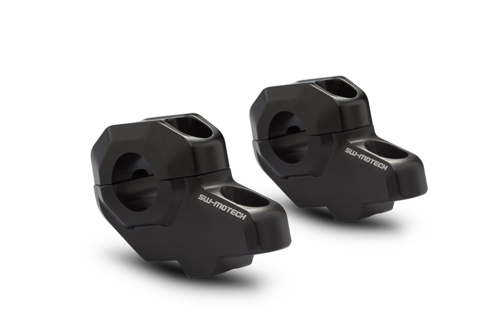 Navýšení řidítek 22mm řidítka H=30mm, zpět 21mm, černý