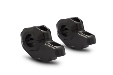 Navýšení řidítek 22mm řidítka H=30mm, zpět 21mm, černý