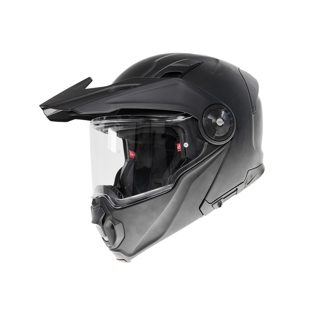 Moto helma Yohe FG102 Enduro Double Visor Matná Černá