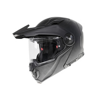 Moto helma Yohe FG102 Enduro Double Visor Matná Černá