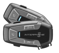 Bluetooth headset pro uzavřené a otevřené přilby Interphone U-COM6R, Twin Pack