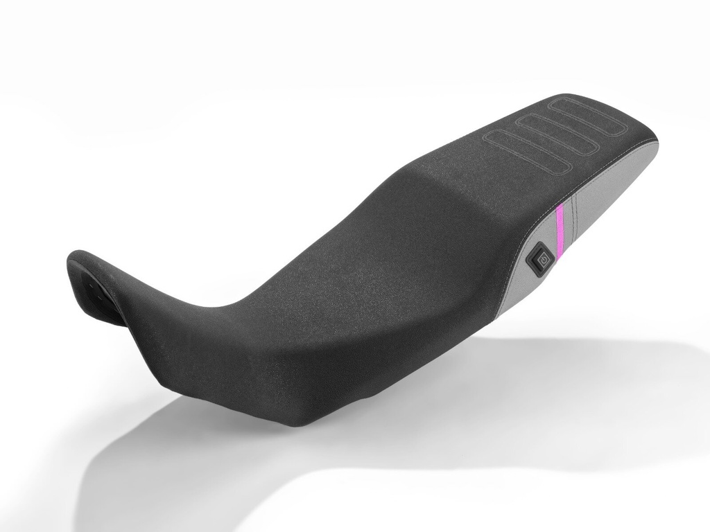 CFMOTO 450MT Vyhřívané sedlo (růžový proužek)