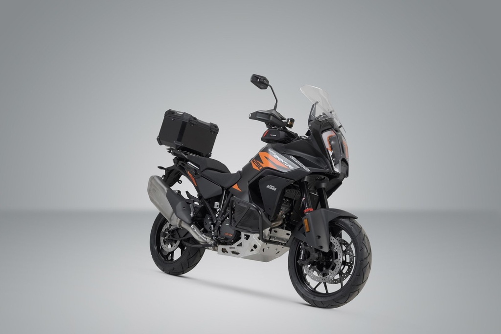 TRAX ADV top case system Silver. KTM 1290 Super Adventure.