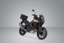 TRAX ADV top case system Silver. KTM 1290 Super Adventure.