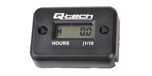 měřič motohodin Q-tech černý