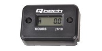 měřič motohodin Q-tech černý