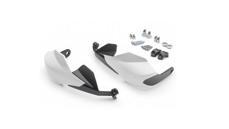 HANDGUARDS CLOSED WHITE HIGH