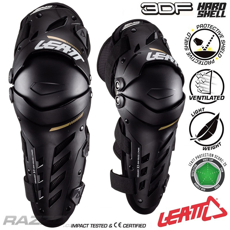 Kloubové chrániče kolen Leatt Knee Guard Dual AXIS Black 2023 L/XL