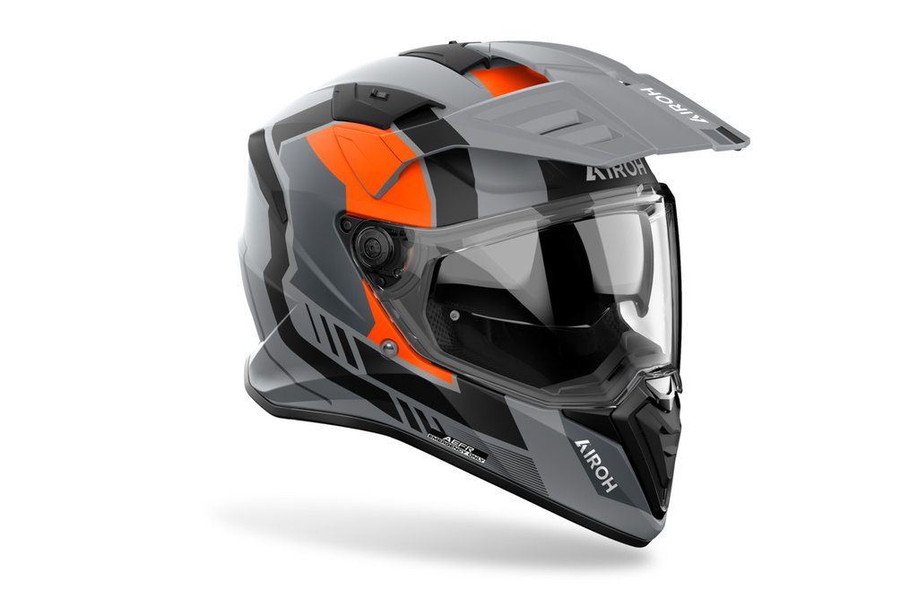 přilba BANDIT HORN, AIROH (oranžová matná) 2026