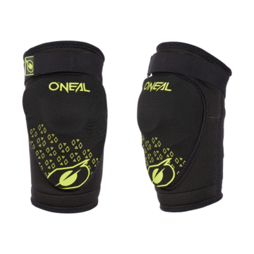 DIRT YOUTH KNEE GUARD BLACK/NEON YELLOW S/M