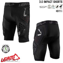 Kraťasy s chráničema Leatt Impact Short 3DF 3.0, 