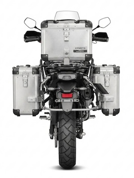 Sada kufrů CFMOTO MT EVO (stříbrná)