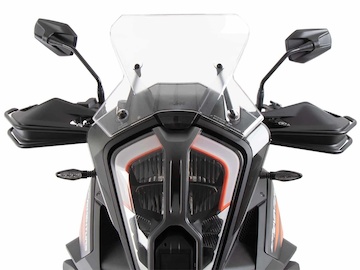 Grip guard for KTM 1290 Super Adventure S/R (2021-2024) set, black (left + right)
