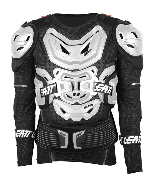 Chránič těla kompletní Leatt 5.5 Body Protector White 2024