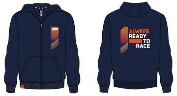 KIDS RACING ZIP HOODIE 