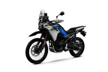 450MT_Zephyr Blue_High Fender_Left 45