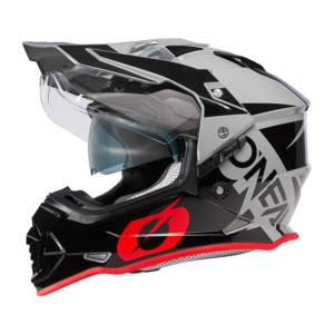O'NEAL SIERRA HELMET R V.23 šedá/černá/červená