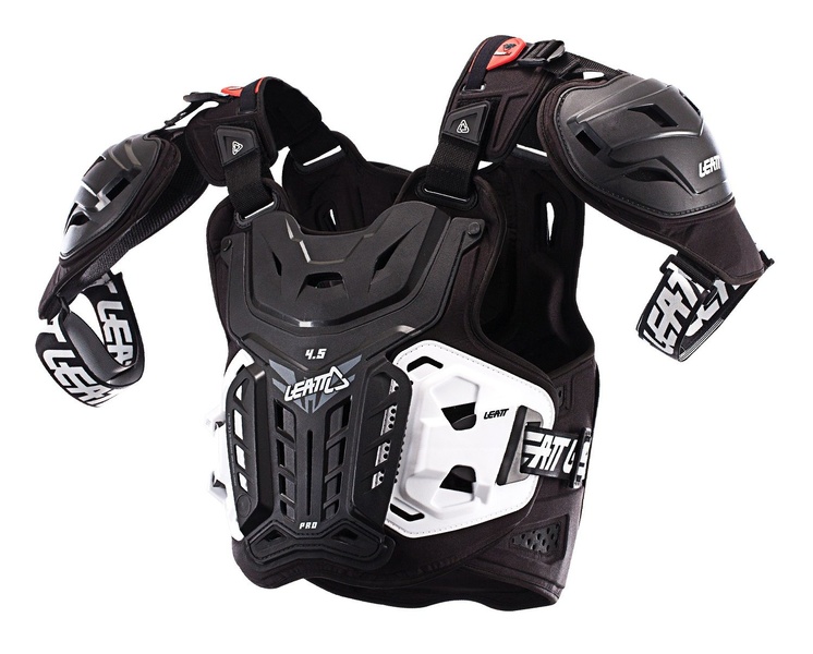 Chránič hrudi a zad Leatt 4.5 PRO Chest Protector Black
