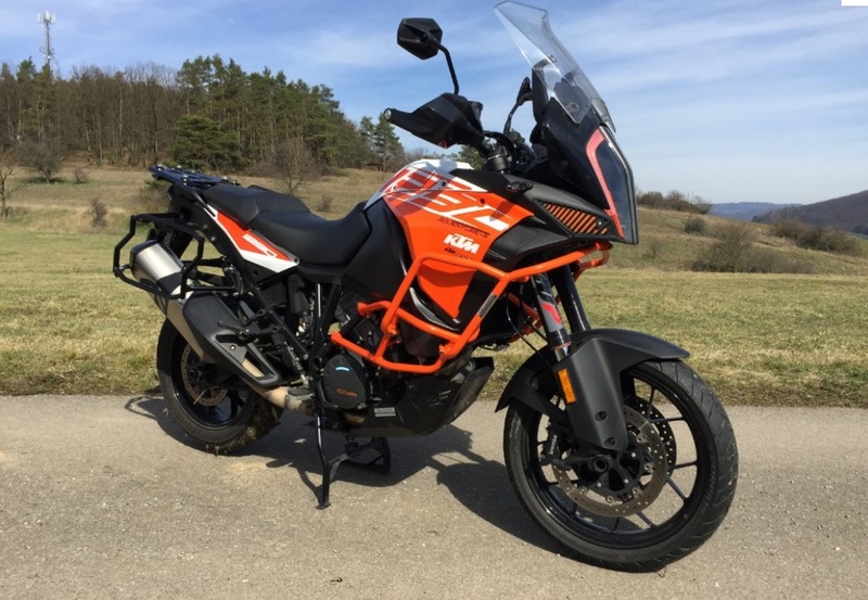 HORNÍ PADACÍ RÁM OUTBACK MOTORTEK pro Adventure 1290/1190/1090