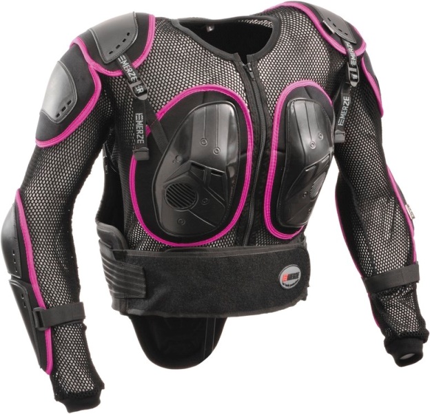 Chránič těla EM8 LADY, EMERZE, DÁMSKÝ (ČERNÁ/FIALOVÁ)