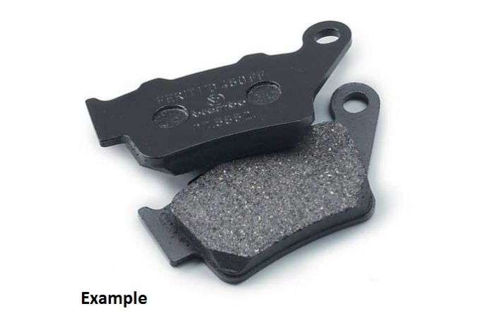 REAR BRAKE PADS - SET