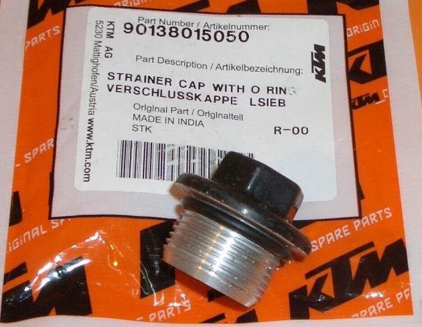 CLOSURE CAP OIL SCREEN