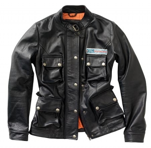 Dámská kožená bunda GIRLS LEATHER JACKET L